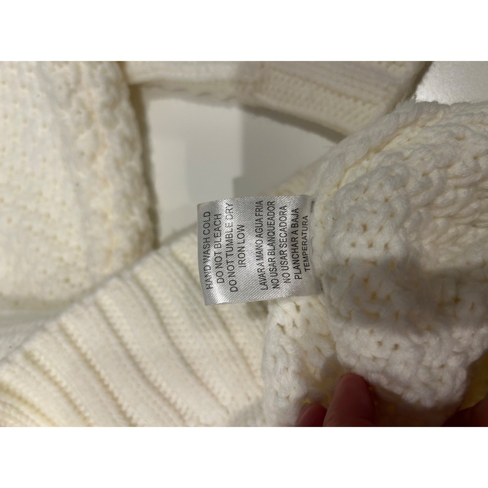 Tuckernuck Hyacinth House Cream Crewneck Pullover Sweater Size XXS - Picture 7 of 7